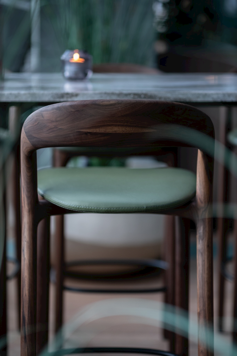 Neva Light Bar Chair by Regular Company for Artisan | Solid Wood